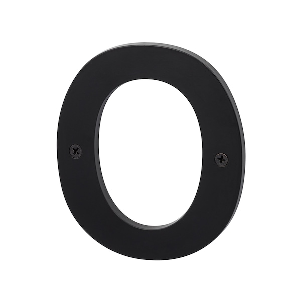 Sure-Loc Hardware Sure-Loc Hardware Zinc House Number 5, No. 0, Flat Black HN5-0 FBL - main